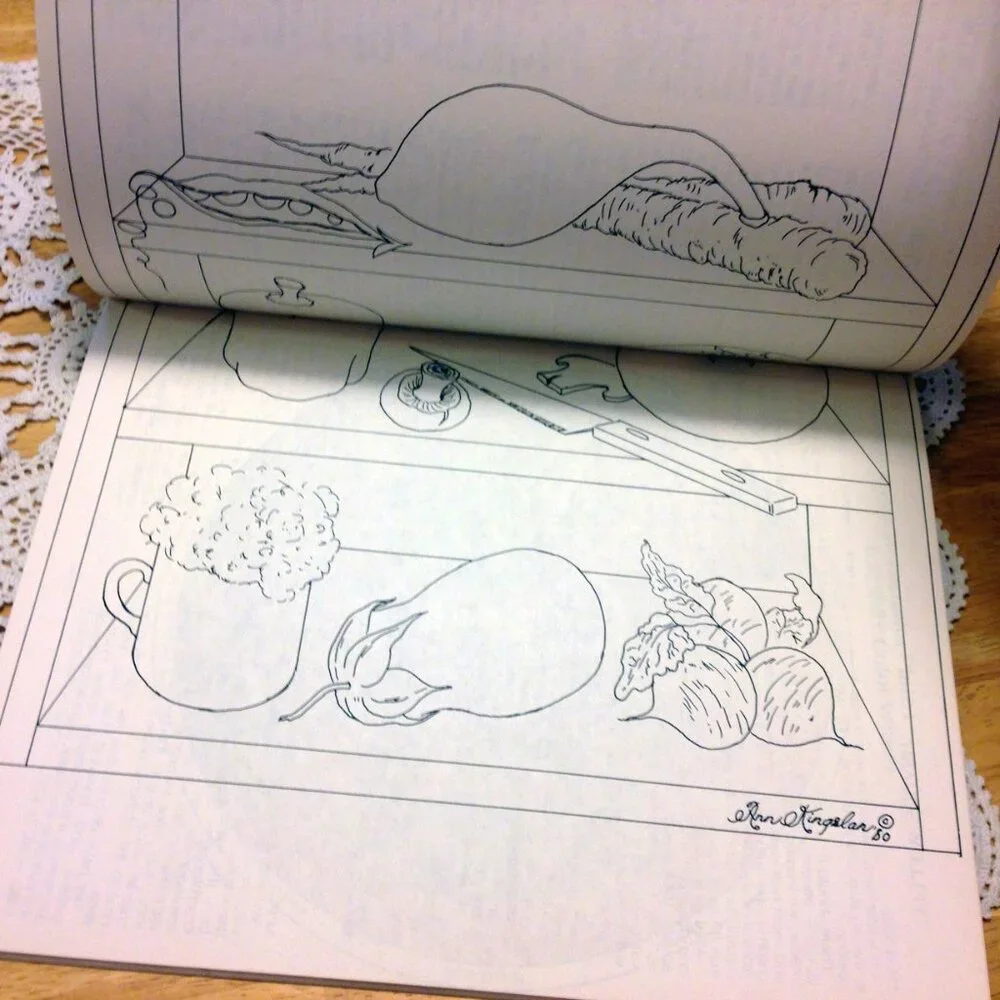 Vintage Painting Instruction Booklet,  Color Thoughts and Theory